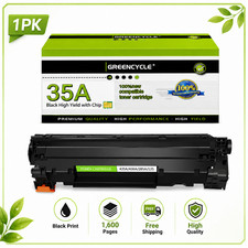 1pk Greencycle CB435A Toner Cartridge Fit For HP LaserJet P1003 P1004 P1005 picture