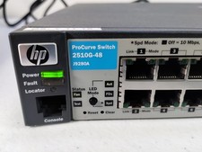 ProCurve Networking Switch HP 2510G-48 J9280A Gigabit Ethernet w/ Two J4858C picture
