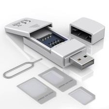 SIM Card Adapter Reader - Sim Card Adapter Kit, Micro, Nano, Standard Sim Car... picture