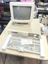 Vintage 1987 Delta DGC Gold CRT Computer Never Opened picture