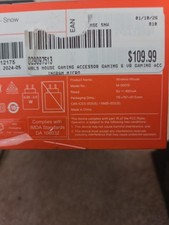 SteelSeries Aerox 3 Wireless Ultra Light Weight Gaming Mouse Snow White - NEW picture