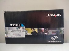  New  GENUINE Lexmark  C522 c524 C530 C532 C534 Cyan Toner C5220CS C522-0CS picture