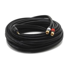 MONOPRICE 5602 A/V Cable, 3.5mm(M)/2 RCA(M),35ft 14X124 picture