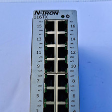 N-TRON 116TX 16-Port DIN Rail Fast Ethernet Switch 100Mbps RJ-45 Unmanaged picture