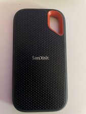 SanDisk Extreme Portable SSD 1TB USB-C External SSD PC/Mac Black/Orange picture