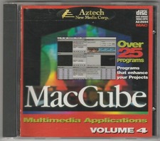 MacCube Multimedia Applications Volume 4 by Aztech New Media Corp for MAC 1995 picture