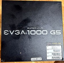 EVGA SuperNOVA 1000 G5 1000W 80+ Gold Fully Modular PSU w/Cables 220-G5-1000-X1 picture