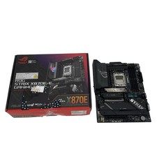 FOR PARTS ASUS ROG Strix X870E-E Gaming WiFi AMD AM5 ATX Motherboard #FP4167 picture