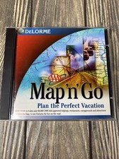 DeLORME Map N Go Plan The Perfect Vacation Triple AAA 1999 PC Computer picture