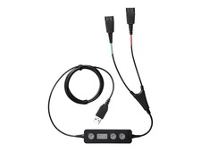 Jabra Link 265 Supervisor CableUSB to 2 x QD Cable Digital/Data 4-Pole 265-09 picture