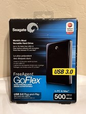 Seagate FreeAgent GoFlex 500 GB External 5400 RPM (STAA500105) Hard Drive pc mac picture