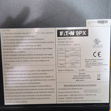 Eaton 9PXT5 UPS 5.4kVA/4.8kW 120/208/240V Rack Mount 12 Outlets picture