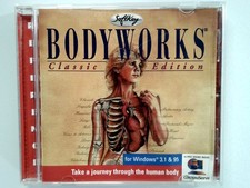 SoftKey BODYWORKS Classic Edition PC Software Windows 3.1 95 Anatomy Human Body picture