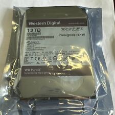 WD Western Digital Purple 12TB 7200 RPM SATA  3.5