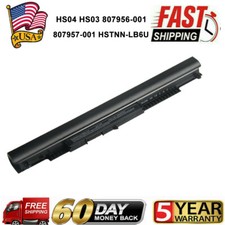 LOT 41Wh HS03 HS04 Laptop Battery for HP Spare 807957-001 807956-001 807611-421 picture