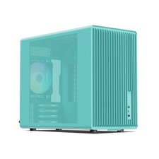 Vetroo M06 Green Micro-ATX Computer Case Gaming PC Case w/ 1x 120mm ARGB&PWM Fan picture