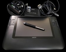 Wacom Cintiq 12WX Interactive Pen Display DTZ-1200W & Intuos3 Pen Model  ZP-501E picture