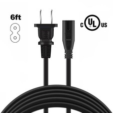 UL AC Power Cord For VeGue Model VS-0808 VS0808 Party Karaoke Machine 8