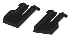  Stronger G510 G510s Gaming Keyboard Replacement Foot/Leg/Feet 2pcs Set Logitech picture