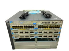 J8698A I LOADED HP ProCurve 5412zl Layer 3 Switch J9534A J9538A DUAL J9306A PSU picture