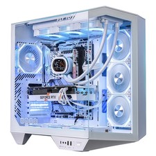 darkFlash DY470 Full Tower PC Case White 4 Fans picture