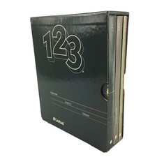 Vintage 1986 Lotus 1-2-3 Release 2.01 IBM PC 5.25