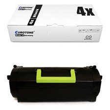4x Eco Cartridge F R Lexmark MX-810-dxme MX-710-dhe MX-710-de MX-810-dpe MX-711 picture