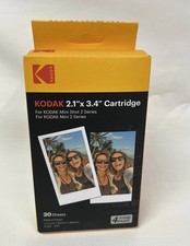 Kodak Cartridge 2.1 X 3.4 30 Sheets For Kodak Mini Shot 2 Series New 2023 picture