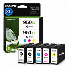 5PK 950XL 951XL Ink Cartridges For  Officejet Pro 8100 8630 8660 8640 picture