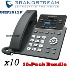 10 Grandstream GRP2612P 2-Line 2 SIP Office IP Phone NO POWER SUPPLY PoE Lot picture