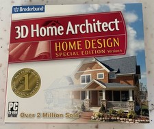 Broderbund 3D Home Architect Home Design Special Edition Version 6 PC CD-ROM picture