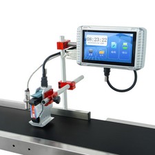 Online TIJ 12.7mm Single Head Inkjet Printer Without Conveyor for Variable Data picture