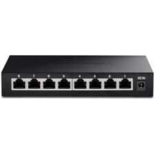 TRENDnet 8-Port 2.5Gb Multi-Gigabit Unmanaged Gaming Switch, TEG-S380, 8 x 2.... picture
