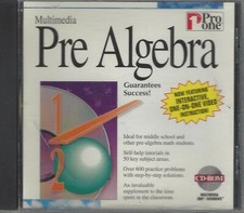 Multimedia Pre Algebra (Windows, 1995) picture