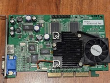 LEADTEK Winfast NVIDIA GeForce2 Pro Graphics Card 32MB LRI 2842 Vintage  picture