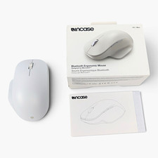 Incase Bluetooth Ergonomic Mouse, Bluetooth Optical, Scroll Wheel, White picture