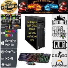 i7 CUSTOM GAMING PC HP Z230 3.6GHZ 1 TB SSD 16GB RAM RTX 4060 / 3070 / 4060 TI picture