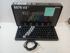 Akko 5075 V3 HE RGB Wireless Tri-Mode Keyboard, Black Gradient *READ* picture