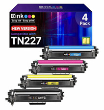 EZink TN227 Compatible Toner 4-Pack CMYK for Brother HL-L3270CDW Laser picture