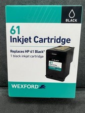 Wexford 61 Inkjet Black Cartridge Replaces HP 61 Black Cartridge  ￼ picture