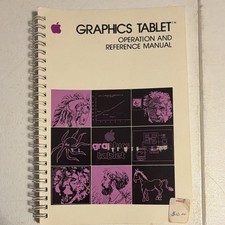 Apple Computer Inc. Vintage Graphics Tablet Op & Ref Manual  picture