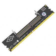 Laptop DDR5 RAM to SO DDR5 U-DIMM Desktop Adapter Card Memory Tester Converter picture