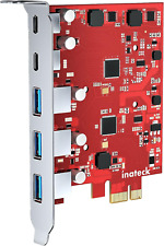 Inateck PCIe to USB 3.2 Gen 2 Expansion Card 8 Gbps 3 Type A & 2 Type C Ports picture