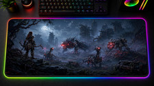 Horizon Zero Dawn XXL RGB Gaming Mouse Pad Aloy LED Desk Mat picture
