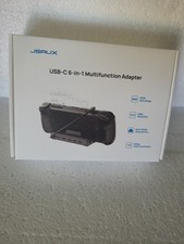 JSAUX USB-C 6-in-1 Docking Station Deck Multifunction Adapter picture