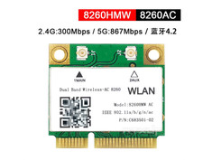 Intel 8260AC 8260HMW Half Mini PCIe WiFi BT4.2 Wireless Card picture