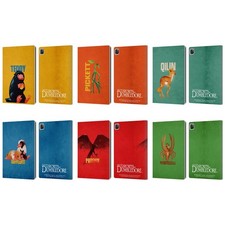 FANTASTIC BEASTS: SECRETS OF DUMBLEDORE BADGES LEATHER BOOK CASE FOR APPLE iPAD picture