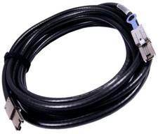For Dell 8M 25ft External Mini SAS Cable 227HP H00104 RoHS Black 0227HP Wire picture