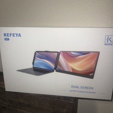 KEFEYA S1 Dual Portable Laptop Screen Extender, Laptop Monitor Extender 14