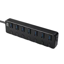 Adesso-New-AUH-3070P _ ADESSO 7 PORTS USB 3.0 HUB WITH AC POWER ADAPTE picture